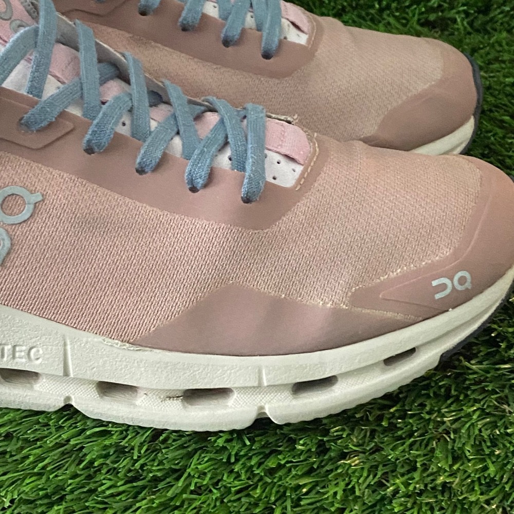 On Cloud CloudNova Rose Brown Women's Pink Running Shoes - Picture 7 of 14